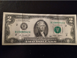 2US-$ Note Federal Reserve - 2009 New York - Billetes De La Reserva Federal (1928-...)