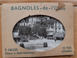 BAGNOLES DE L ORNE  Pochette De 10 Vues  9 X 7  (Inscription Au Dos : Août 1948) - Zonder Classificatie