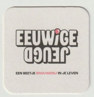 Bierviltje-bierdeckel-beermat Brouwerij De Eeuwige Jeugd Amsterdam (NL) - Sotto-boccale