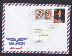 LETTRE DE KARA AVEC TIMBRES "DANSES VAUDOUS" ET "SIR ROWLAND HILL". - Togo (1960-...)