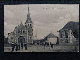 CPA  FITILIEU  Place De L'Eglise - Other & Unclassified