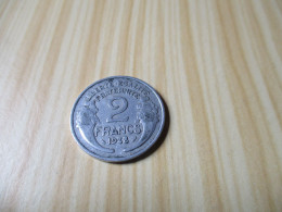 France - 2 Francs Morlon 1948 Alu.N°392. - 2 Francs