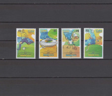 Cuba 2014 Football Soccer World Cup Set Of 4 MNH - 2014 – Brazil