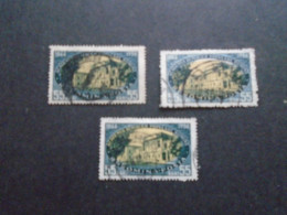 D202286  Romania - 1956   -  Lot Of  3  Used Stamps   Academia Republicii Romine  1582 - Oblitérés