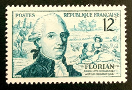1955 FRANCE N 1021 FLORIAN FABULISTE ROMANCIER - NEUF** - Unused Stamps