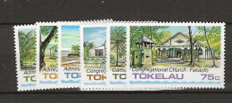 1985 MNH Tokelau Mi 117-22 Postfris** - Tokelau