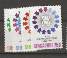 1982 MNH Singapore, Mi 396-99 Postfris** - Singapur (1959-...)