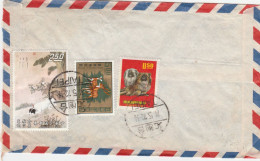 Taiwan Old Cover Mailed To USA - Covers & Documents