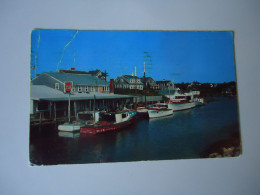 UNITED STATES     POSTCARDS 1957  BOATS CAPE COD MASS   FOR MORE PURCHASES 10% DISCOUNT - Otros & Sin Clasificación