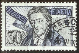 Schweiz Suisse Pro Juventute 1927: Pestalozzi Zu 44 Mi 225 Yv 229 Mit Stempel RORSCHACH 16.III.28 (Zumstein CHF 13.00) - Usados