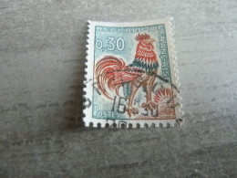 Type Coq De Decaris - 30c. - Yt 1331 A - Vert, Rouge Et Bistre - Oblitéré - Année 1964 - - 1962-1965 Hahn (Decaris)