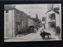 CPA   SAVIGNY Les BEAUNE   Rue De Chorey - Autres & Non Classés