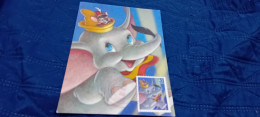 CARTOLINA WALT DISNEY- DUMBO AND TIMOTHY MOUSE 2007 - Fairy Tales, Popular Stories & Legends