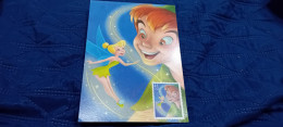 CARTOLINA WALT DISNEY- PETER PAN AND TINKER BELL- 2007 - Contes, Fables & Légendes