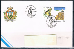 SAN MARINO 1991 -  Expo Filatelico "Bophilex 91 ", Annullo Speciale. - Philatelic Exhibitions