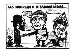 "LES NOUVEAUX MİSSİONNAIRES..." - LARDIE Jihel Tirage 85 Ex. Caricature Politique Franc-maçonnerie - Satirical