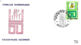 COB - FDC N° 337 - Timbre N° 1601 - 1961-1970