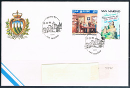 SAN MARINO 1991 -Expo Filatelico "Verona  91", Annullo Speciale. - Philatelic Exhibitions