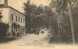 Cpa..47..PONT DU CASSE PRES D'AGEN..LOT ET GARONNE..LA MAIRIE ..ANIMEE.. - Autres & Non Classés