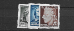 1955 MNH DDR Mi 464-66 Postfris** - Ungebraucht