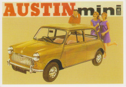 AUSTIN MIN CATALOGUE D EPOQUE - CARTE POSTALE 10X15 CM NEUF - Voitures De Tourisme