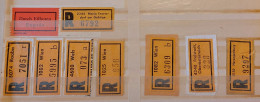 Austria Small Lot Vintage Registered Labels R Labels - Collections