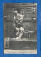 CPA - Folklore - Autour Des Lits Clos Bretons - Eh Là, Les Enfants, Un Peu Moins De Bruit ... - Circulée En 1918 - Other & Unclassified