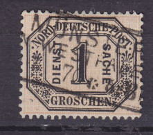 Norddeutscher Postbezirk Nord-Deutsche-Post 1870 Mi. 4, 1 Gr. Dienstmarke Official Deluxe Boxed MÜNSTER Cancel (2 Scans) - Gebraucht