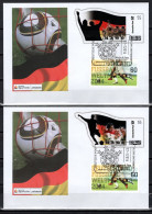 Germany 2014 Football Soccer World Cup 4 Commemorative Covers, Germany Champion - 2014 – Brasilien