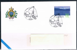 SAN MARINO 1991 - Riccione, 43' Fiera Del Francobollo, Annullo Speciale. - Briefmarkenausstellungen