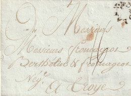 Précurseurs 18e Et 19e Siècle - COLLECTION De 20 Lettres Pliées : Dept Conquis, Cursive, PP, Cachet Essai, Lettre Intern - Unclassified