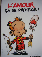 BD / Le Petit SPIROU / Yoann Vehlmann / Edition Dupuis / Pub Prévention Sida - Comics