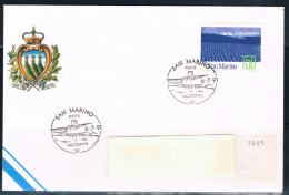 SAN MARINO 1991 - Expo Filatelico "Vastophil '91", Annullo Speciale. - Philatelic Exhibitions