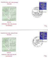 COB - FDC N° 348 - Timbre N° 1609 - 1961-1970