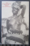 Côte D'ivoire Femme Cpa Etude 156 - Ivory Coast