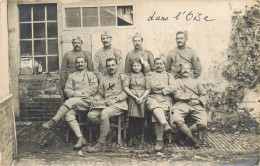 Militaria WW1 Guerre 1914 1918 Carte Photo Soldats Militaires - Guerre 1914-18