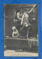 CPA - Folklore - Autour Des Lits Clos - Lune De Miel - Jeune Marié Prévenant - Circulée En 1918 - Andere & Zonder Classificatie