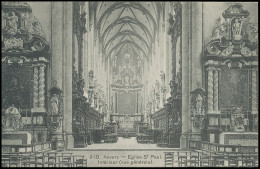 Anvers Eglise St. Paul Intérieur Ngl #139.920 - Autres & Non Classés