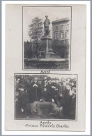 PRINCE FREDERICK CHARLES DE PRUSSE - Statue Du Prince Frédéric à Metz Inaugurée En 1898, Détruite En 1918 - Avant Après - Familles Royales