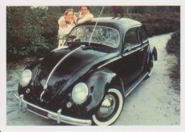 VW VOLKSWAGEN COCCINELLE COX BEETLE 1949-1979 - CARTE POSTALE 10X15 CM NEUF - Voitures De Tourisme