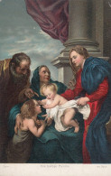 ANTON VAN DYCK Die Heilige Familie Ngl #D1681 - Malerei & Gemälde