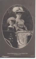 Unsere Kronprinzessin Mit Ihrem ältesten Sohn Im Selbstfahrer Gl1908 #218.205 - Familles Royales