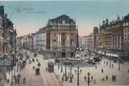 Bruxelles Place De Brouckère Feldpgl1917 #D1308 - Autres & Non Classés