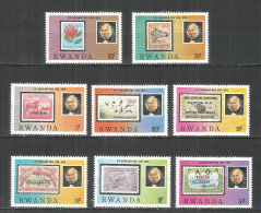 Rwanda 1979 Year ,mint Stamps MNH(**) Mi.# 1011-1018 - Nuovi