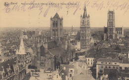 Gand Eglise St.Nicolas, Le Beffroi Et L'Eglise St.Bavon Feldpgl1914? #D0799 - Sonstige & Ohne Zuordnung