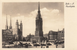 Halle A.Saale Marktplatz Gl1939 #D1535 - Autres & Non Classés