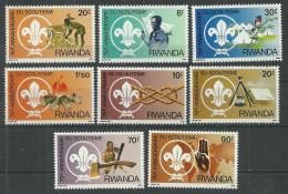 Rwanda 1983 Year ,mint Stamps MNH(**) Boy Scouts - Neufs