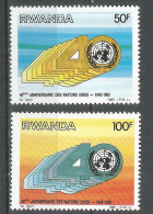 Rwanda 1985 Year ,mint Stamps MNH(**) Mi.# 1308-1309 - Neufs