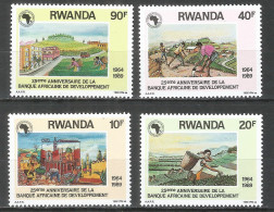 Rwanda 1990 Year ,mint Stamps MNH(**) Mi.# 1429-1432 - Ungebraucht