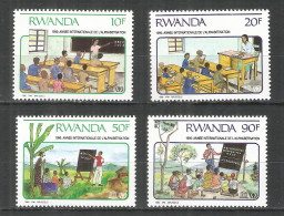 Rwanda 1991 Year ,mint Stamps MNH(**) Mi.# 1442-1445 - Nuevos